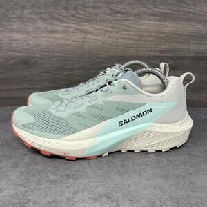 Salomon Sense Ride 5 Trail Running Shoes Womens Size 8.5 Athletic Low Top